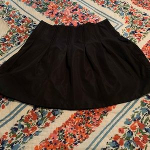 Black full skirt with pockets Gap size 14